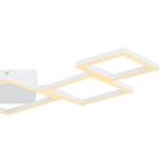 LED-Deckenleuchte Kurio II Acryl / Eisen - 1-flammig - Weiß