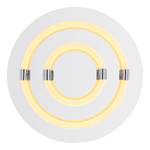 LED-Deckenleuchte Epi Acrylglas / Eisen - 1-flammig - Durchmesser: 45 cm