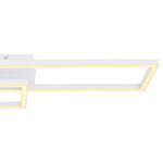 LED-plafondlamp Tatjana acrylglas/ijzer - 1 lichtbron - Wit