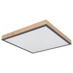 Lampada da soffitto a LED Doro III Acrilico / Alluminio - 1 punto luce - Larghezza: 45 cm