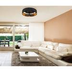 Lampada da soffitto Clarke I Tessuto piatto / Ferro - 3 punti luce