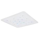 Lampada da soffitto a LED Murphy II Vetro acrilico / Ferro - 1 punto luce - Larghezza: 50 cm