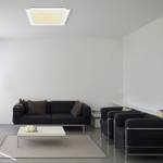 Lampada da soffitto a LED Samy Vetro acrilico / Ferro - 1 punto luce - Larghezza: 60 cm