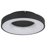 Lampada a LED da soffitto Jolli I Vetro acrilico / Ferro - 1 punto luce - Nero