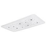 Lampada da soffitto a LED Murphy III Vetro acrilico / Ferro - 1 punto luce - Larghezza: 60 cm