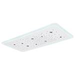 Lampada da soffitto a LED Murphy III Vetro acrilico / Ferro - 1 punto luce - Larghezza: 60 cm