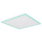 Plafonnier Samu II Plexiglas / Fer - 1 ampoule - Largeur : 50 cm