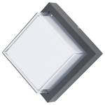 LED-outdoorlamp Jalla II acrylglas/aluminium - 1 lichtbron