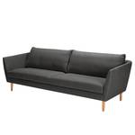 Sofa Bubunan (3-Sitzer) Stoff Calea: Dunkelgrau