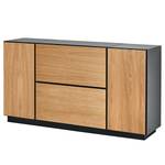 Dressoir now to go colour III Natuurlijk eikenhout/Diamant grijs