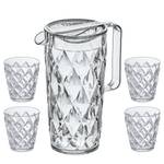 (5-teilig) Karaffe Crystal Becher 4 mit