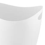 Panier de rangement Bottichelli XL Matière plastique - Blanc alpin
