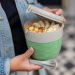 Lunchbox Bentobox L Recycle Polypropylen / Fichte - Grün
