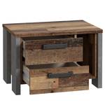 Table de chevet Ravenswood Multicolore - Bois manufacturé - 62 x 42 x 42 cm