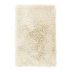 Hoogpolig vloerkleed Okka III Polyester - Beige - 60 x 90 cm