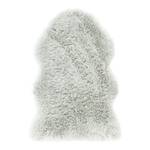 Tappeto a pelo lungo Okka II Poliestere - Color grigio chiaro - 60 x 90 cm