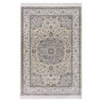 Kurzflorteppich Tabriz Casim Viskose / Baumwolle - Creme / Beige - 95 x 140 cm