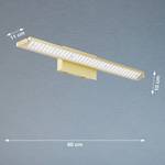 LED-Wandleuchte Pare Acrylglas / Eisen - 1-flammig