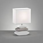 Tafellamp Liner I textielmix/keramiek - 1 lichtbron