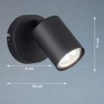 LED-wandlamp Vano ijzer - 1 lichtbron