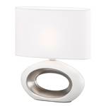 Lampe Coba II Tissu mélangé / Céramique - 1 ampoule