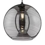 Hanglamp Opie II rookglas/ijzer - 1 lichtbron