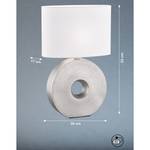 Tafellamp Eye II textielmix/keramiek - 1 lichtbron