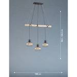 Hanglamp Straw ijzer - 3 lichtbronnen