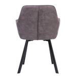 Chaises à accoudoirs Lunden (lot de 2) Gris vintage