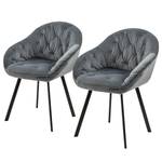 Chaises à accoudoirs Norrdal (lot de 2) Gris