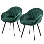 Chaises à accoudoirs Norrdal (lot de 2) Vert sapin