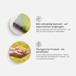 Wandbild Bubble Gum Holzwerkstoff & Leinen - Mehrfarbig