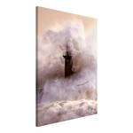 Tableau déco Storm Bois manufacturé et toile - Multicolore