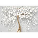 Fototapete Magic Magnolia Vlies - Mehrfarbig - 450 x 315 cm