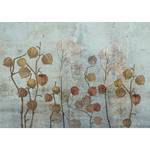 Fotobehang Painted Lunaria vlies - meerdere kleuren - 250 x 175 cm