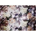 Papier peint Flowery Paradise Intissé - Multicolore - 100 x 70 cm