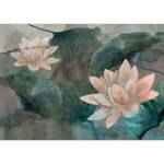 Fotobehang Lilac Pond vlies - meerdere kleuren - 300 x 210 cm