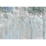 Papier peint Echo Tree Intissé - Gris - 150 x 105 cm