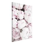 Wandbild Early Summer Holzwerkstoff & Leinen - Rosa