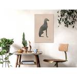 Wandbild Calm Greyhound