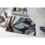 Laagpolig vloerkleed Hazel polypropeen - Antraciet - 200 x 290 cm