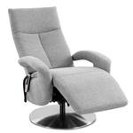 Fauteuil relax Leesburg Tissu Amra: Argent - Fonction relaxation - Avec aide au redressement - Réglage électrique : 2 moteurs avec câble