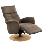 Fauteuil relax Nesebar I Microfibre Flavie: Cappuccino - Fonction relaxation - Sans aide au redressement - Réglage électrique : 2 moteurs avec câble