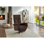 Fauteuil relax Nesebar II Tissu Olea: Espresso - Fonction relaxation - Sans aide au redressement - Réglage électrique : 2 moteurs avec câble