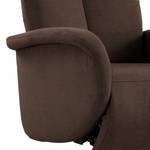 Fauteuil relax Nesebar II Tissu Olea: Espresso - Fonction relaxation - Sans aide au redressement - Réglage électrique : 2 moteurs avec câble