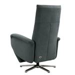 Fauteuil relax Nesebar II Tissu Olea: Gris foncé - Fonction relaxation - Avec aide au redressement - Réglage électrique : 2 moteurs avec batterie