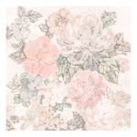 Papier peint intissé Gardenia Intissé - Rose / Jaune