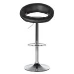 Chaise de bar Hemingway Noir / Chrome - Lot de 2