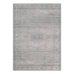 Laagpolig vloerkleed Khayham I polyester - Heldergrijs - 170 x 240 cm