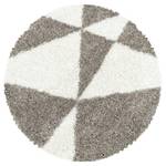 Hochflorteppich Nevan I Polypropylen - Beige - Durchmesser: 200 cm